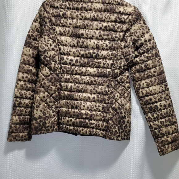 Reversible black/leopard  jacket - Picture 3 of 3